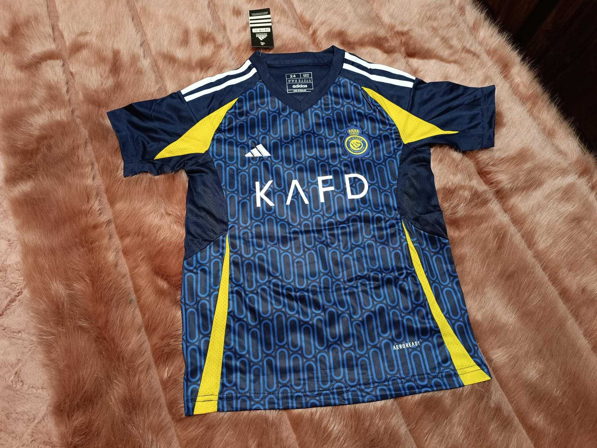 Camisola CRIANÇA Equipamento RONALDO 7 | AL NASSR Alternativo | NOVO