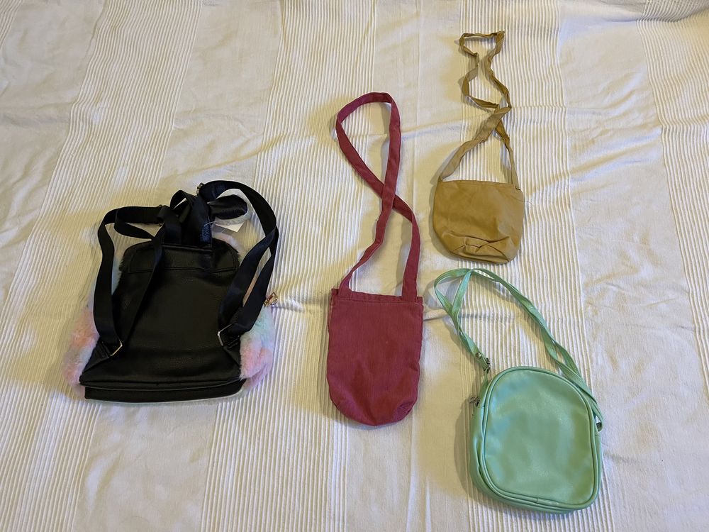 NOVAS malas e mochila crianças