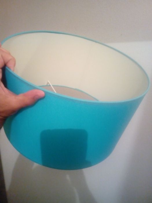 Abajur Azul c/ 32cm