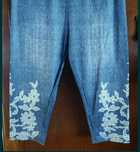 Legginsy 3/4 elastyczne r. L- nowe