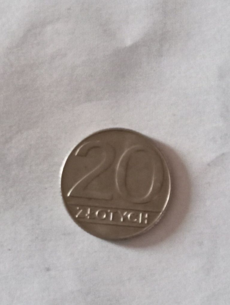 Moneta 20 zł 1990 r.