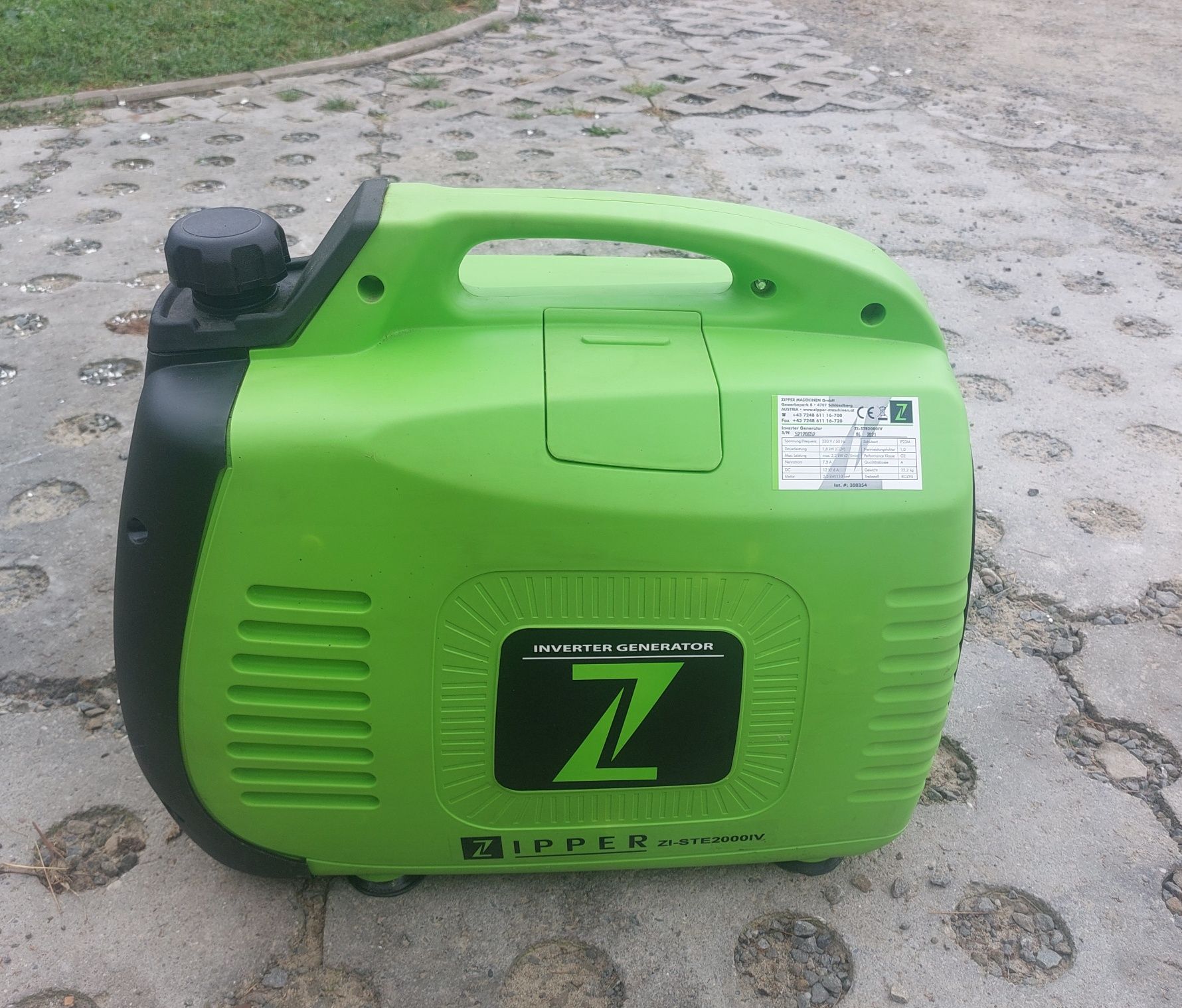 Generator Agregat prądotwórczyZIPPER ZI-STE2000