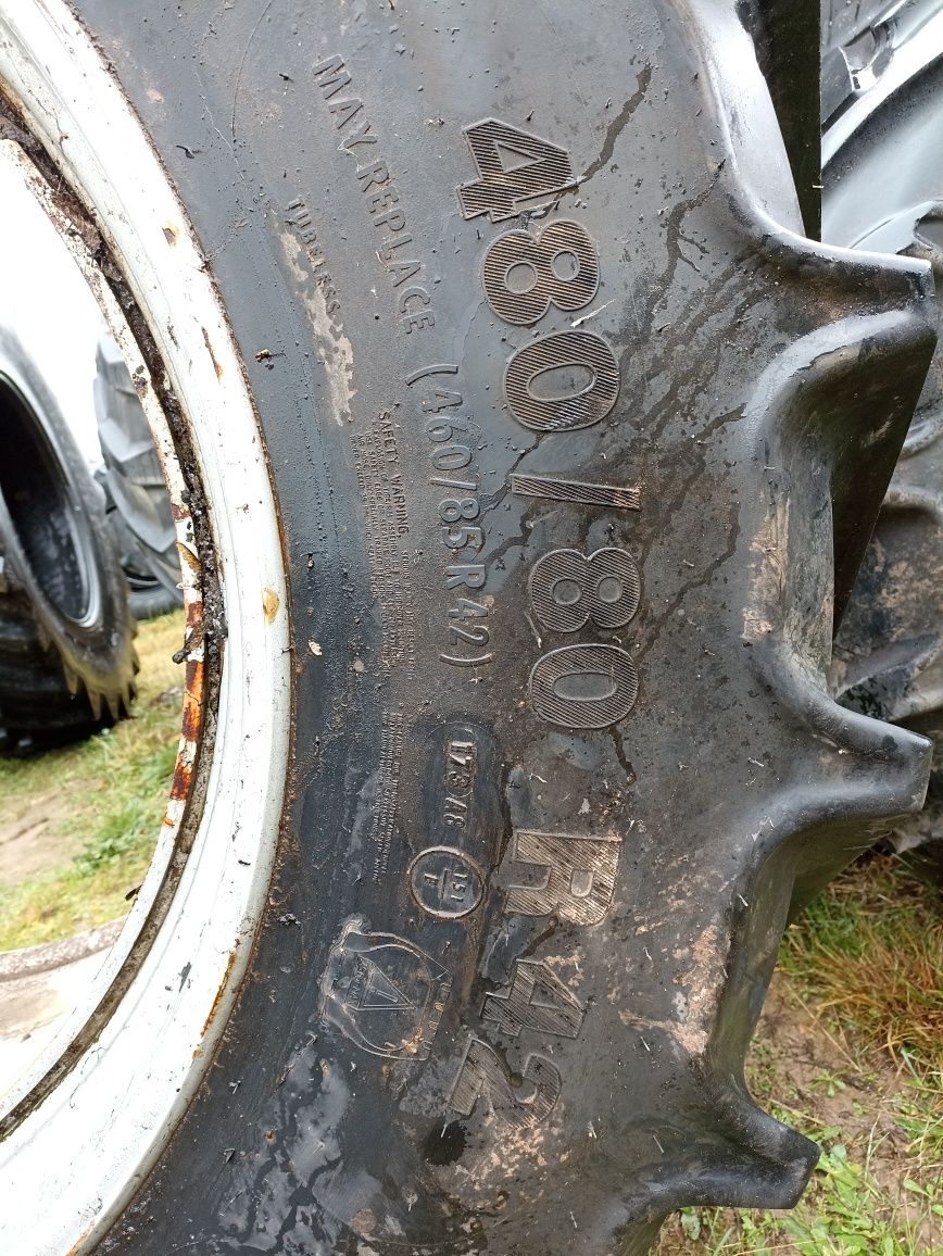 Nowe koło bliźniak bliźniacze 480/80 R - 42 (460/85) 18.4 Continental