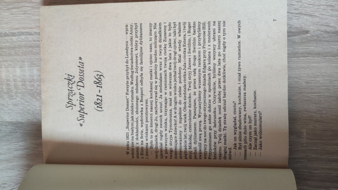 Książka* Na giełdzie Forsyth'ów Galsworthy