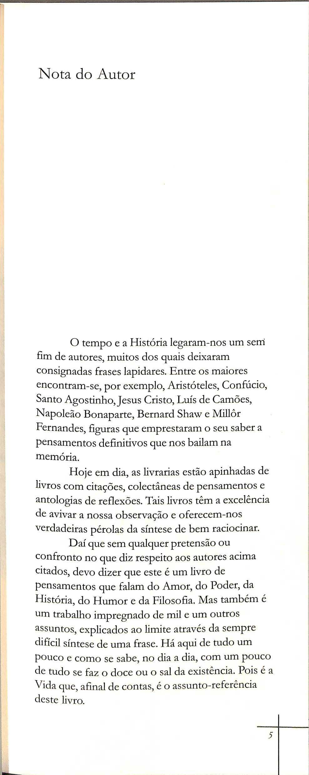 "Pensamentos & Reflexões" de José Alberto Braga [Novo]