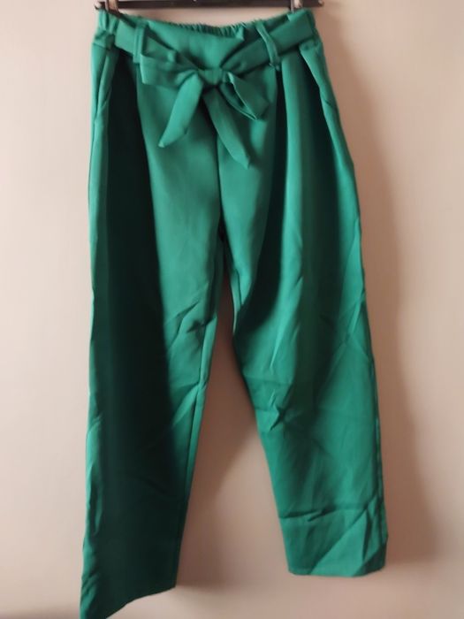 Garnitur damski butelkowa zieleń