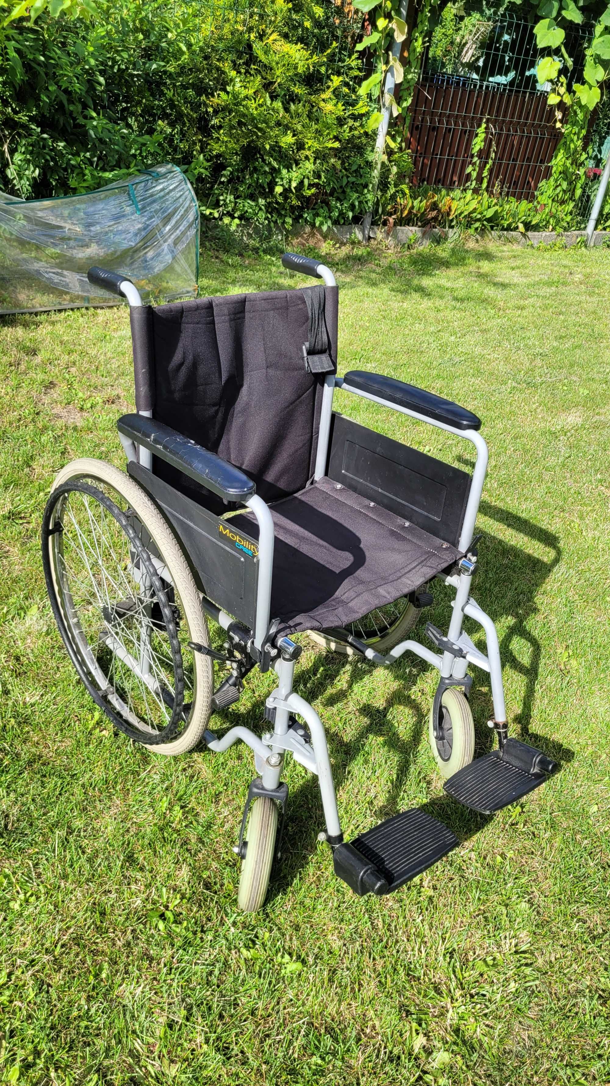 Wózek inwalidzki stalowy Basic H011-B