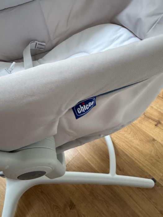 chicco baby hug 4w1 lozeczko na kolkach szare