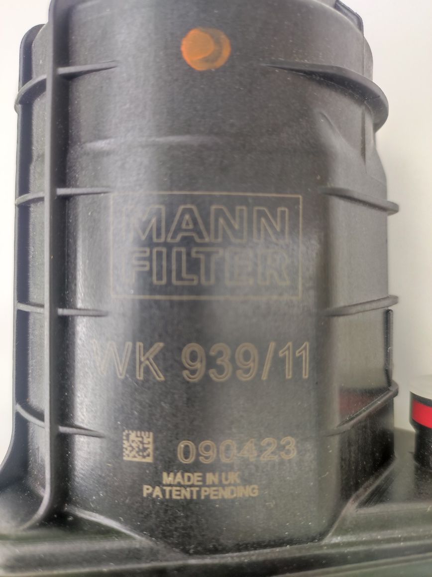 Топливный фильтр MANN WK 939/11 X, (Renault Clio, Modus 1.5 dci>05г)