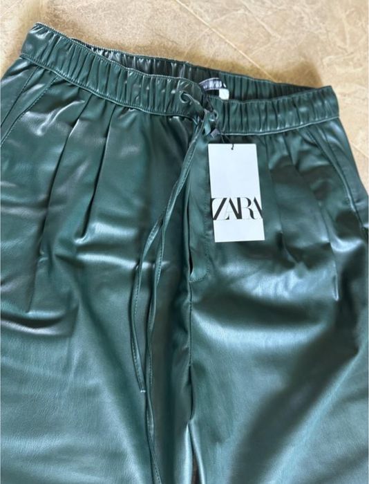 Шкіряна штанці Zara нові з біркою