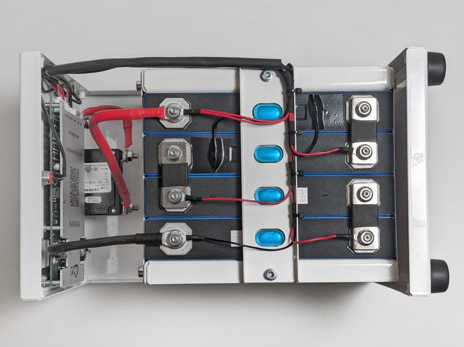 Комплект резервного живлення LiFePO 12.8v 120Ah Гібридний інвертор 1kW