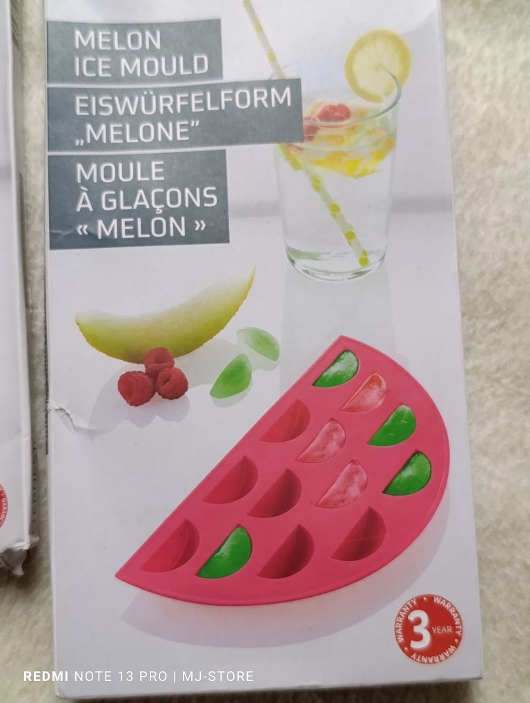 Formy do kostek lodu kaktus melon