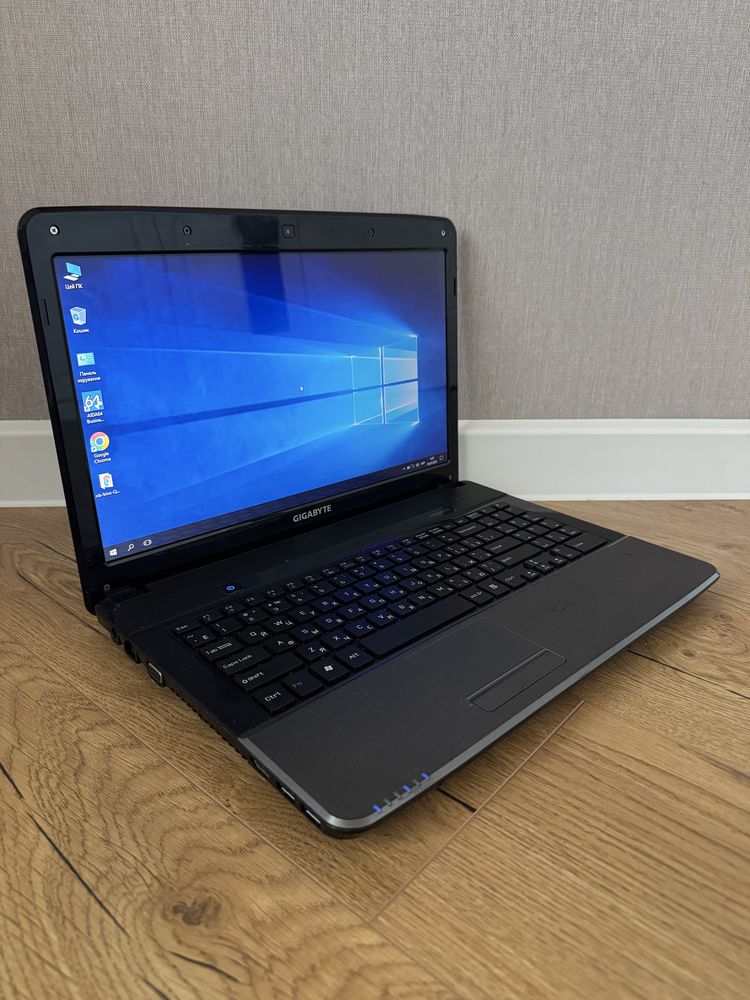 Ігровий ноут Gigabyte, SSD 256Gb, 8Гб, 4 ядра, і5,