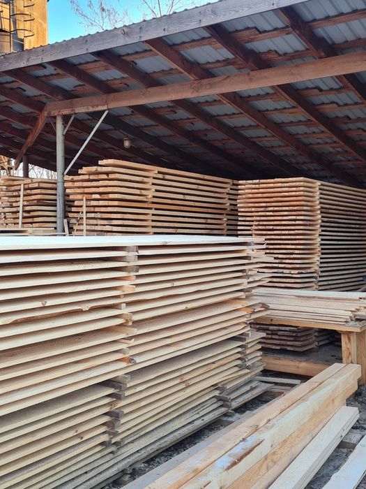 пиломатеріали , дошка обрізна та не обрізна, брус