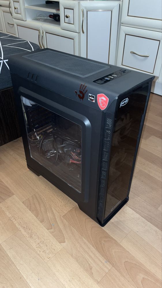Gamemax Pardo Black | Корпус ПК + БП