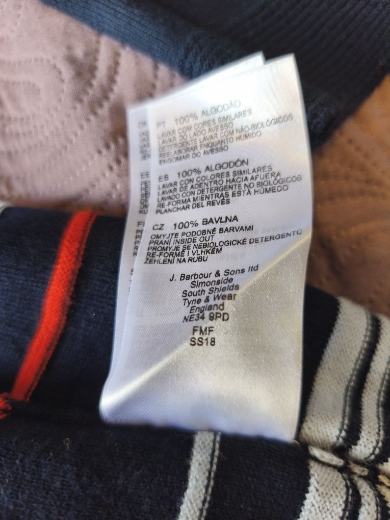 Barbour sweter damski bawełniany rozmiar M dłuższy