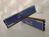 Pamięci RAM Kingston Hyper X blu, DDR3 - 2x4 GB, 1333 MHz