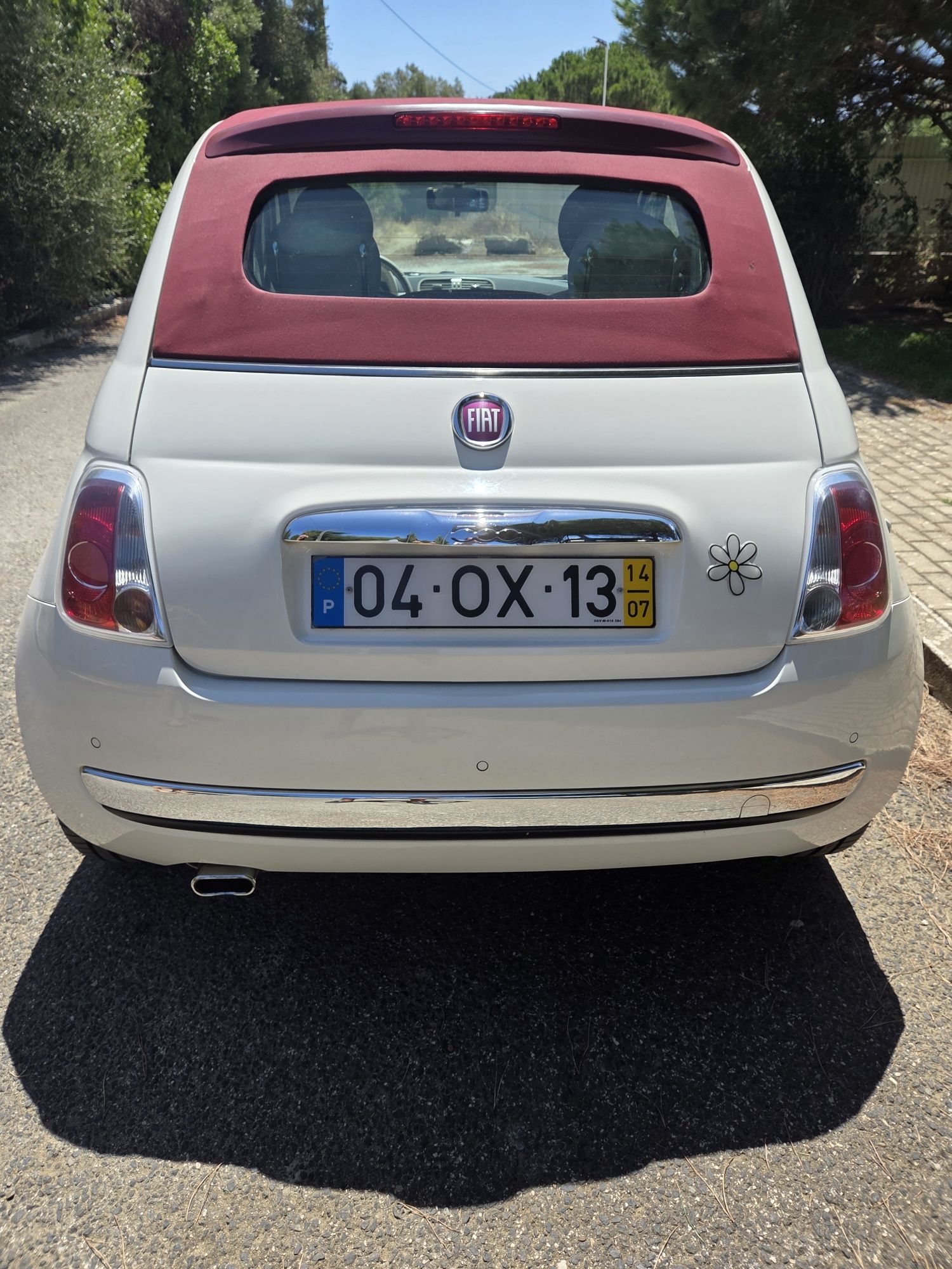 FIAT 500 1,2 Cabrio  - Julho 2014
