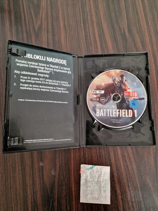 Battlefield 1 PC - Pudełko + płyty