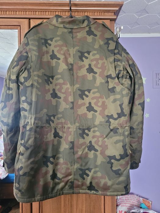 Kurtka wojskowa zimowa MON z podpinka bechatka polowa Nowa Ruda 110/18