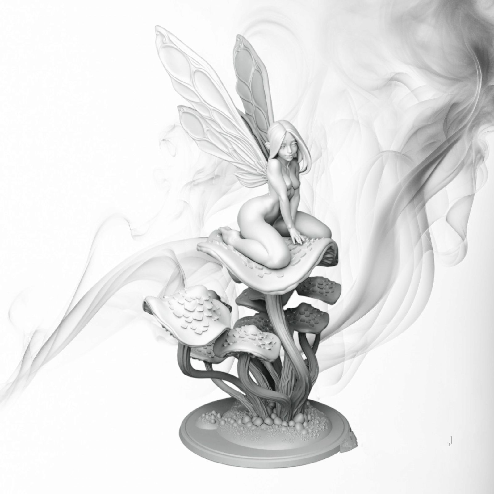 Figurka druk 3D " Fairy Aide Nude " - 12 cm