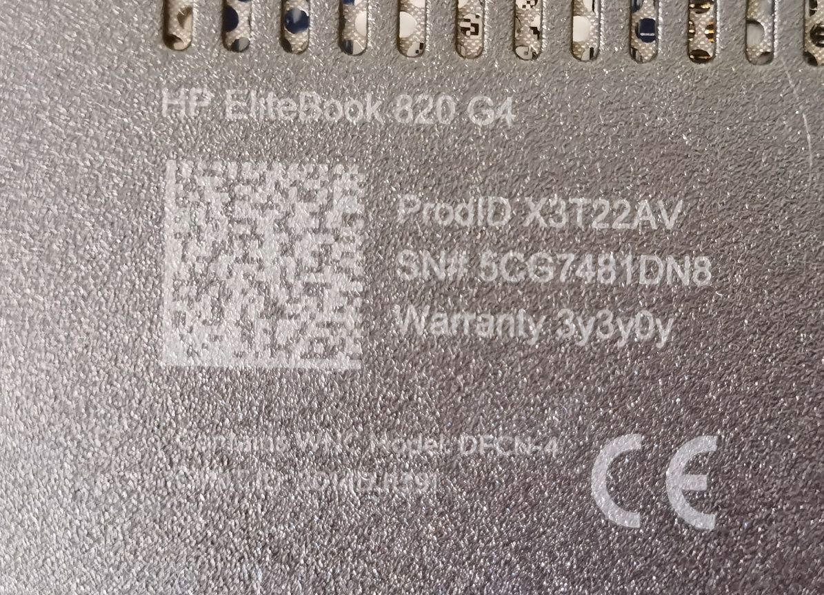 Ultrabook HP Elite 820G4, 12.5", IntelCore i5, SSD 256GB, 8GB RAM, W10