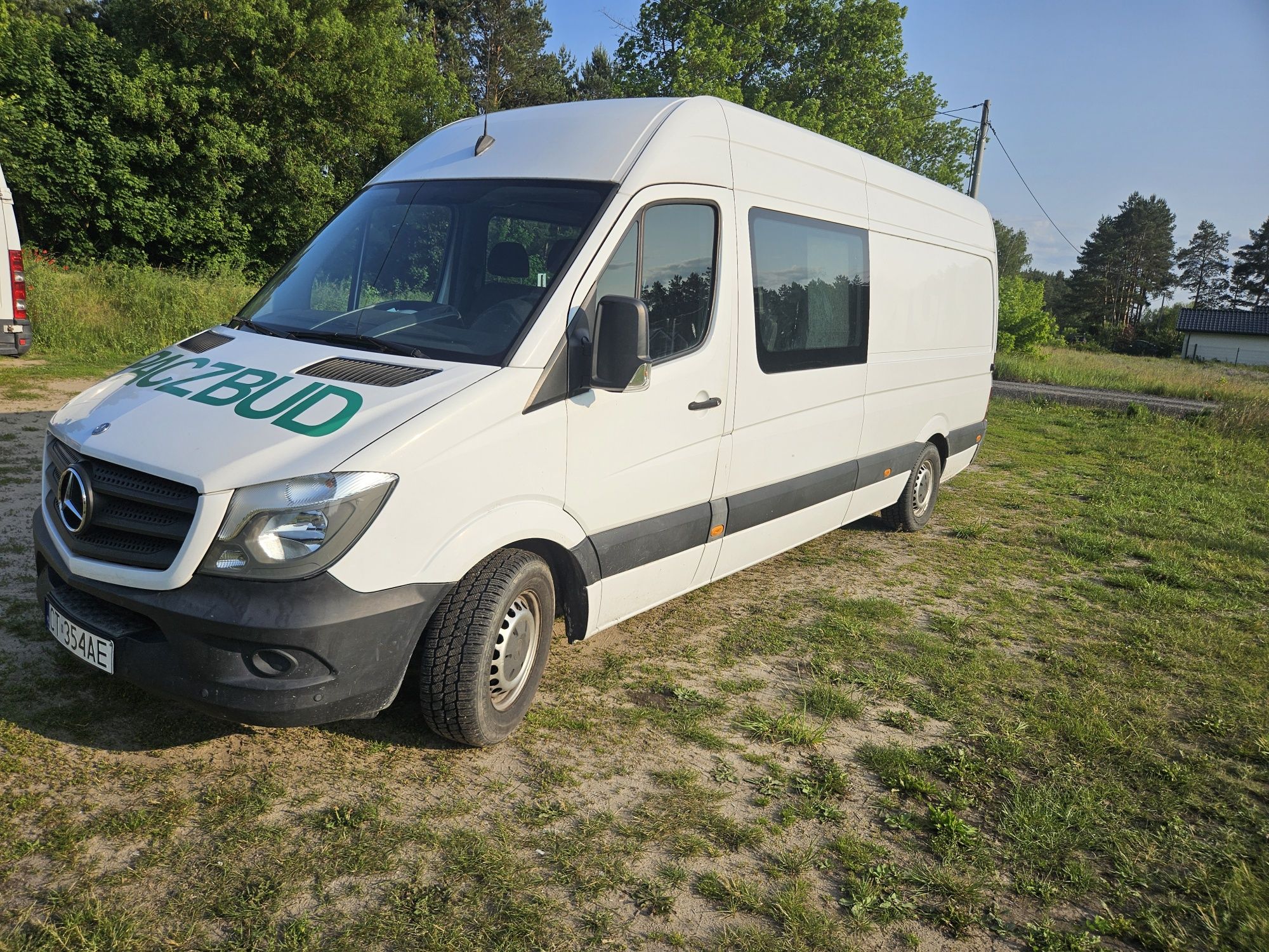 Zamienie na dzialke Mercedes Sprinter 313 po Swapie na Sinik BMW E60 3