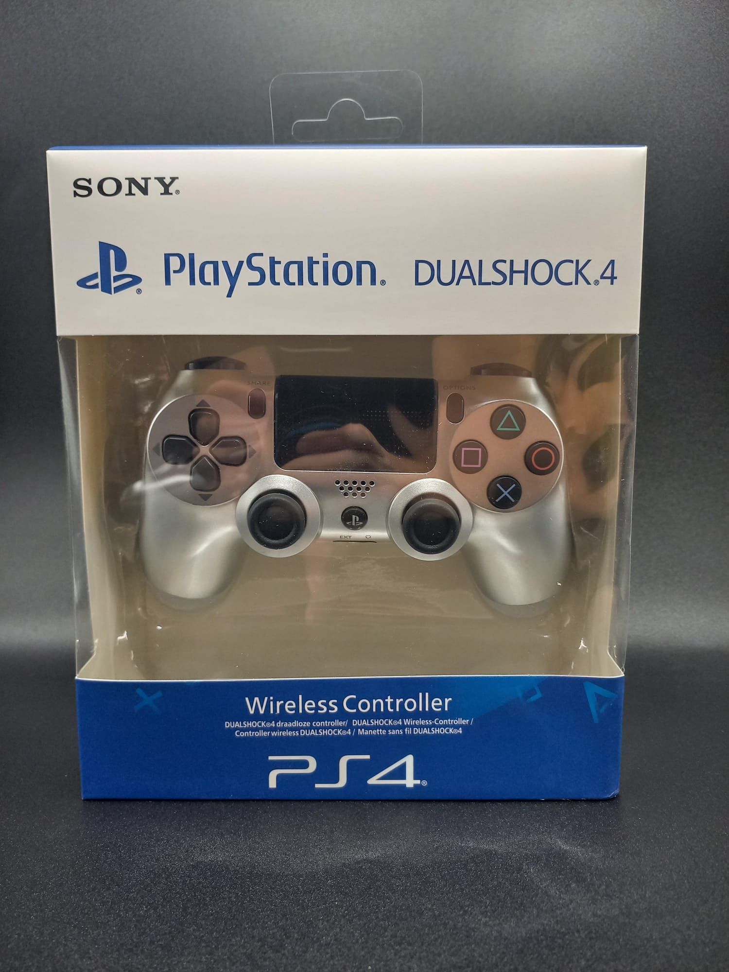 Comando Original PS4 Dualshook Prateado
