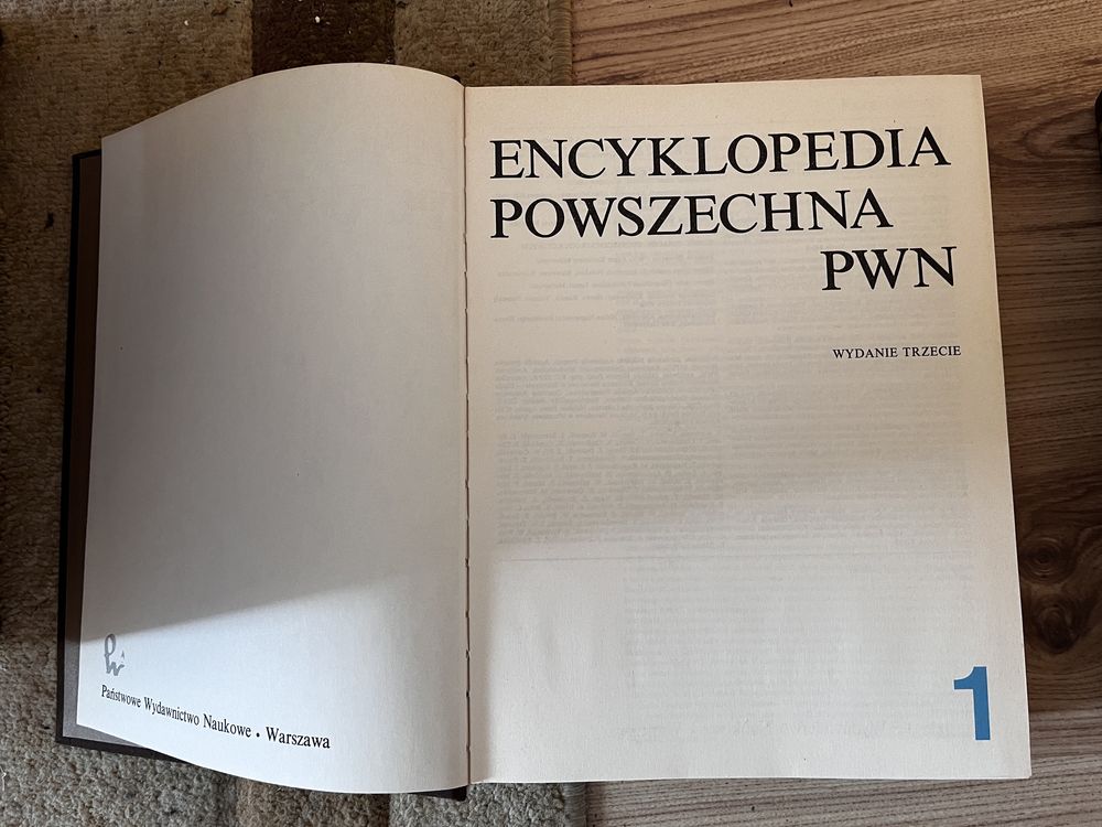 Encyklopedia PWN. Trzecie wydanie.