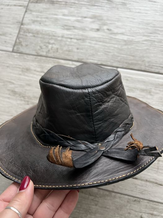 Капелюх чоловічий натуральна шкіра