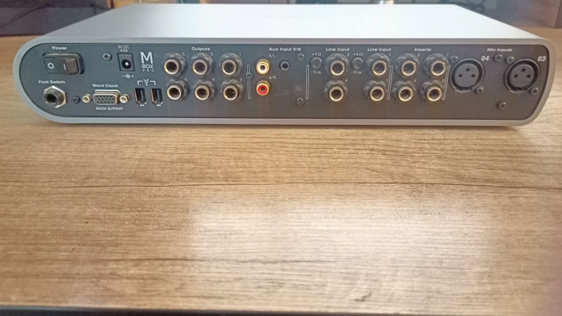 Аудіоінтерфейс Avid Mbox 3 PRO + кабель + Pci-E to firewire