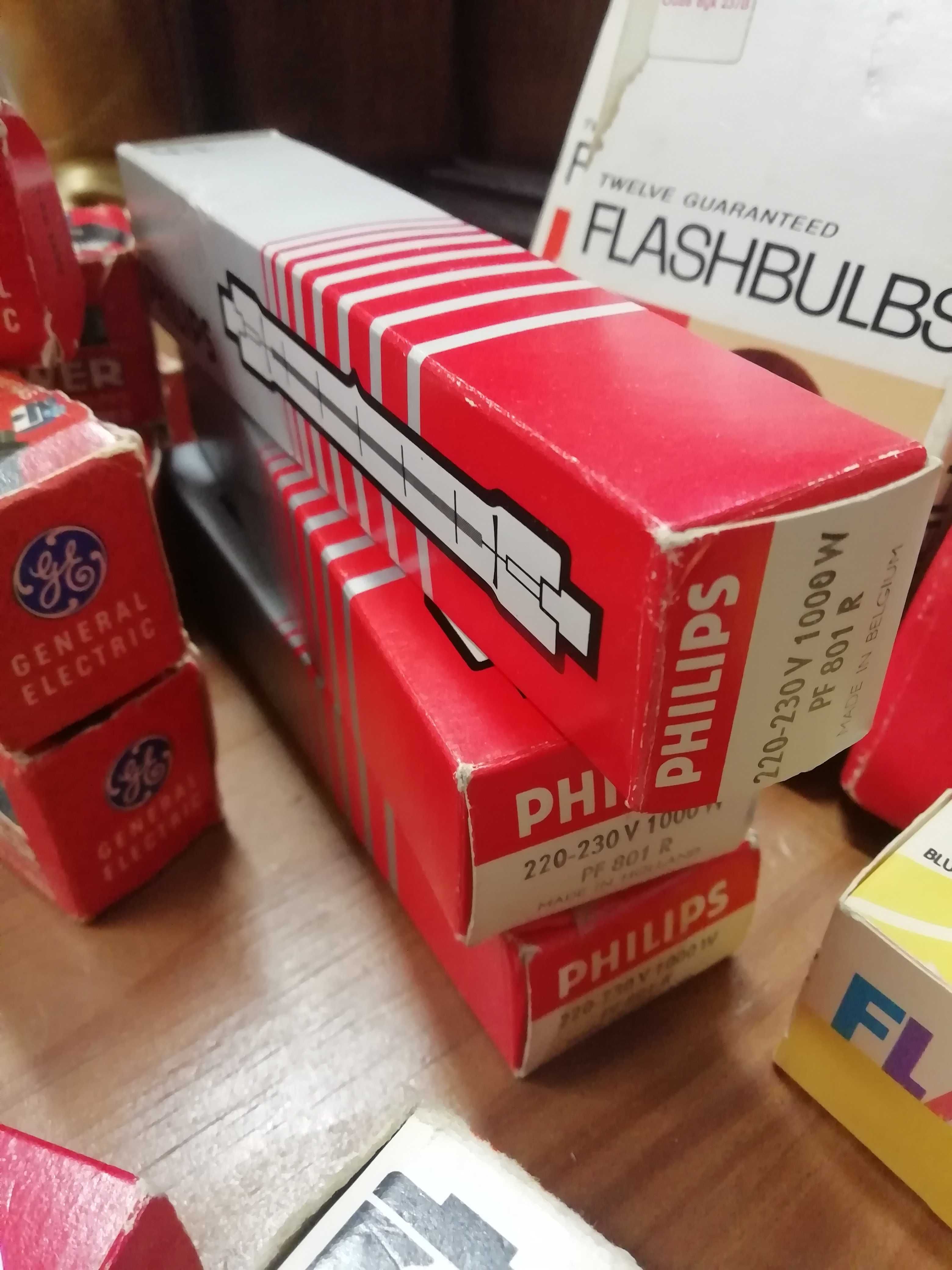 Lâmpadas de flash para máquinas fotográficas antigas