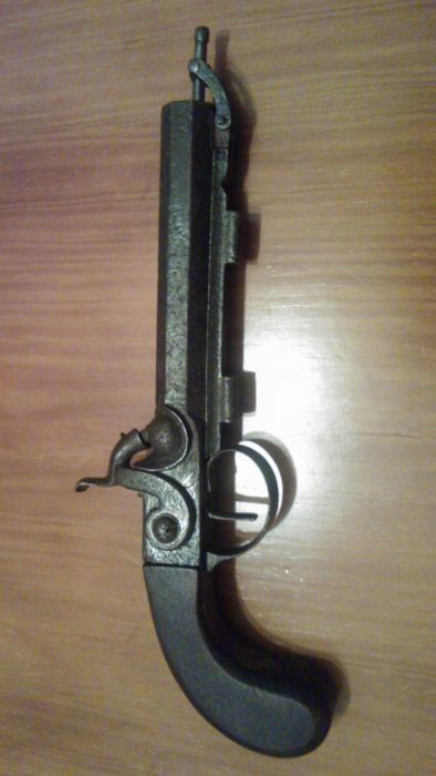 Box Lock Pistol "Cogswell" 1830 RARA