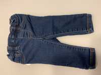 Spodnie jeansowe, jegginsy reserved r.74 dziewczynka