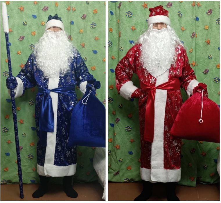 Костюм Николая Миколая Деда Діда Мороза Снігурки Снегурочки Дід Мороз