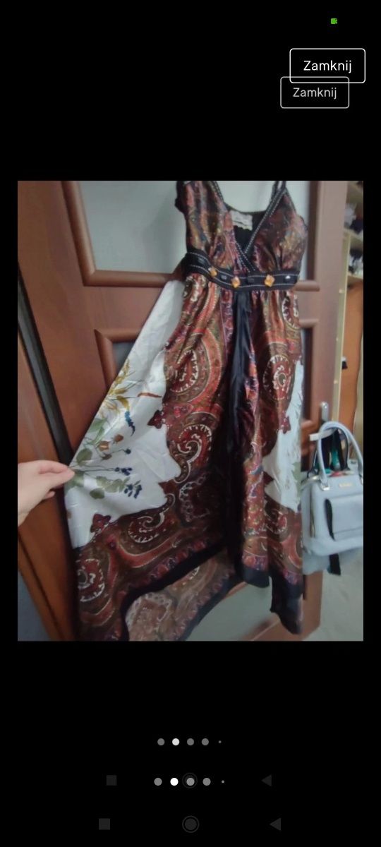 Perełka piękna suknia rozmiar od 40-44