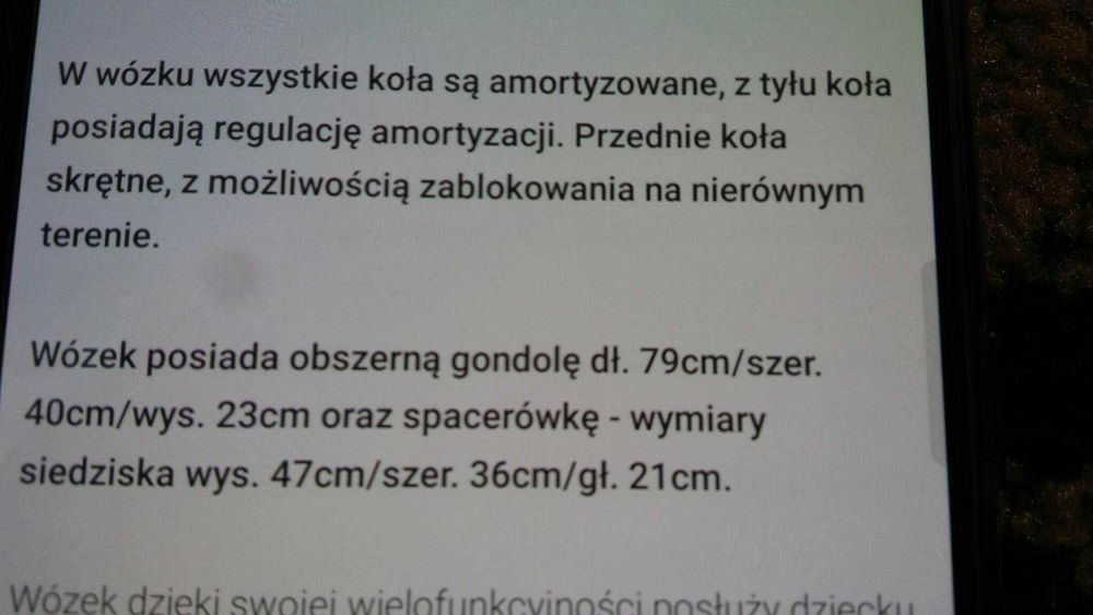 Wózek 2w1 ESPIRO EnzoEvo