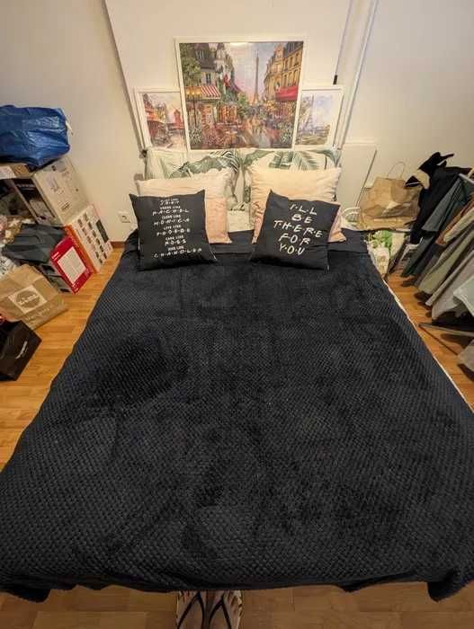 Cama de Casal (4 gavetas, sem cabeceira) Conforama + Colchão Molaflex