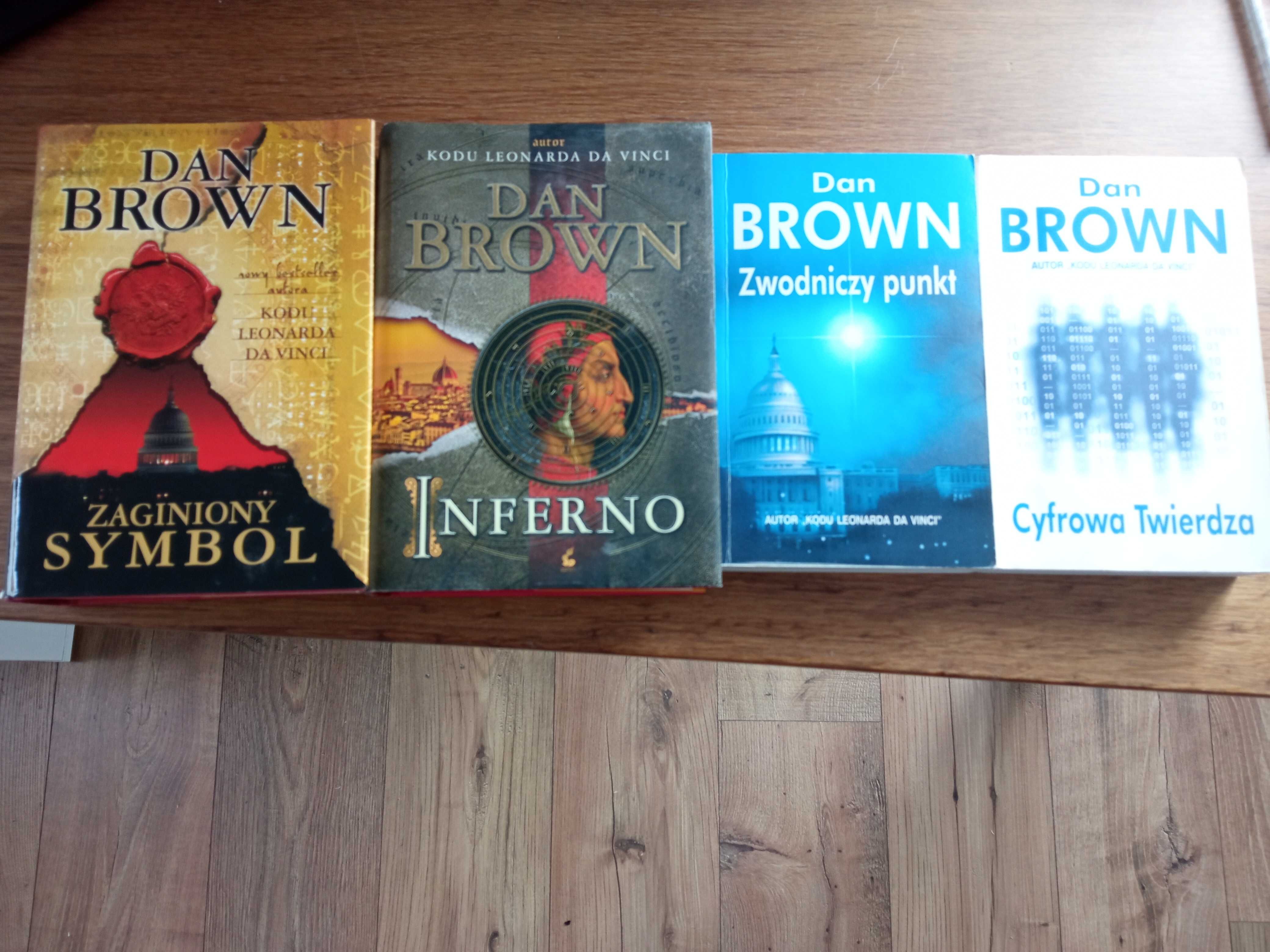 4 książki Dan Brown