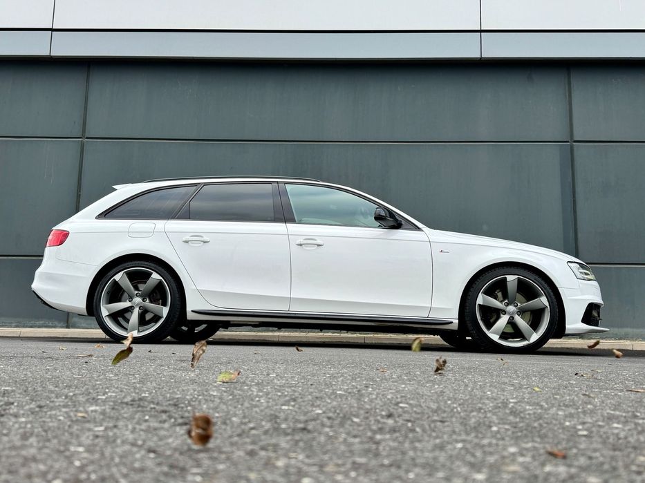 Audi A4 Avant Audi A4 B8 COMPETITION 190KM S-TRONIC 2x S-Line Rotory19  BIAŁY! FILM