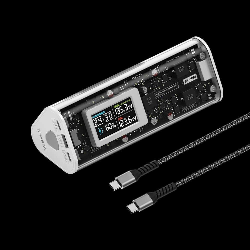 Sharge 170 PowerBank 170W / 24000 mAh / Повербанк / Аккумулятор/IP66