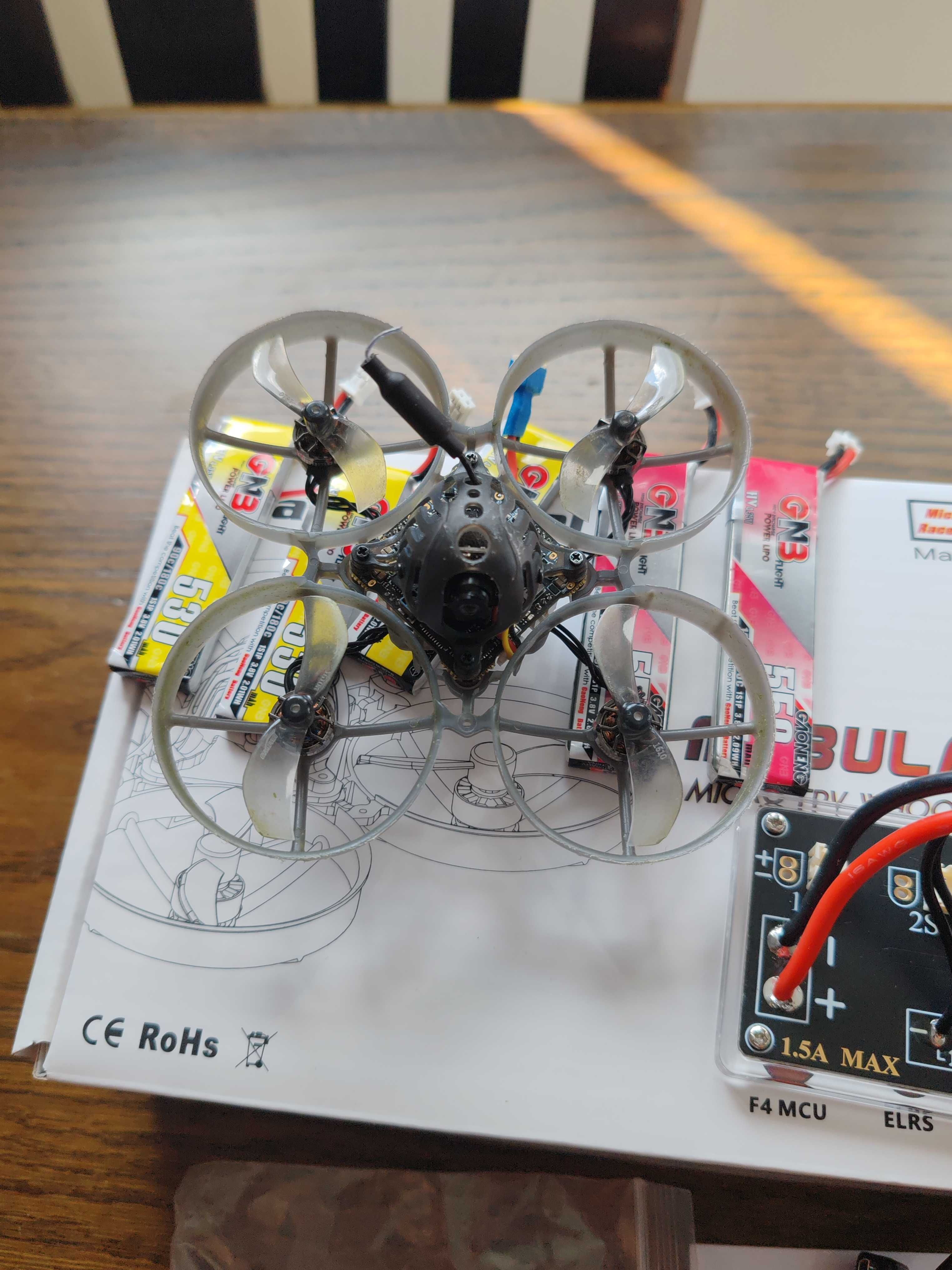Mobula 7 ELRS Dron FPV + 5 baterii