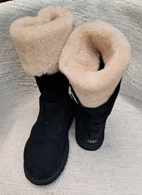 Сапоги UGG угги женские черные