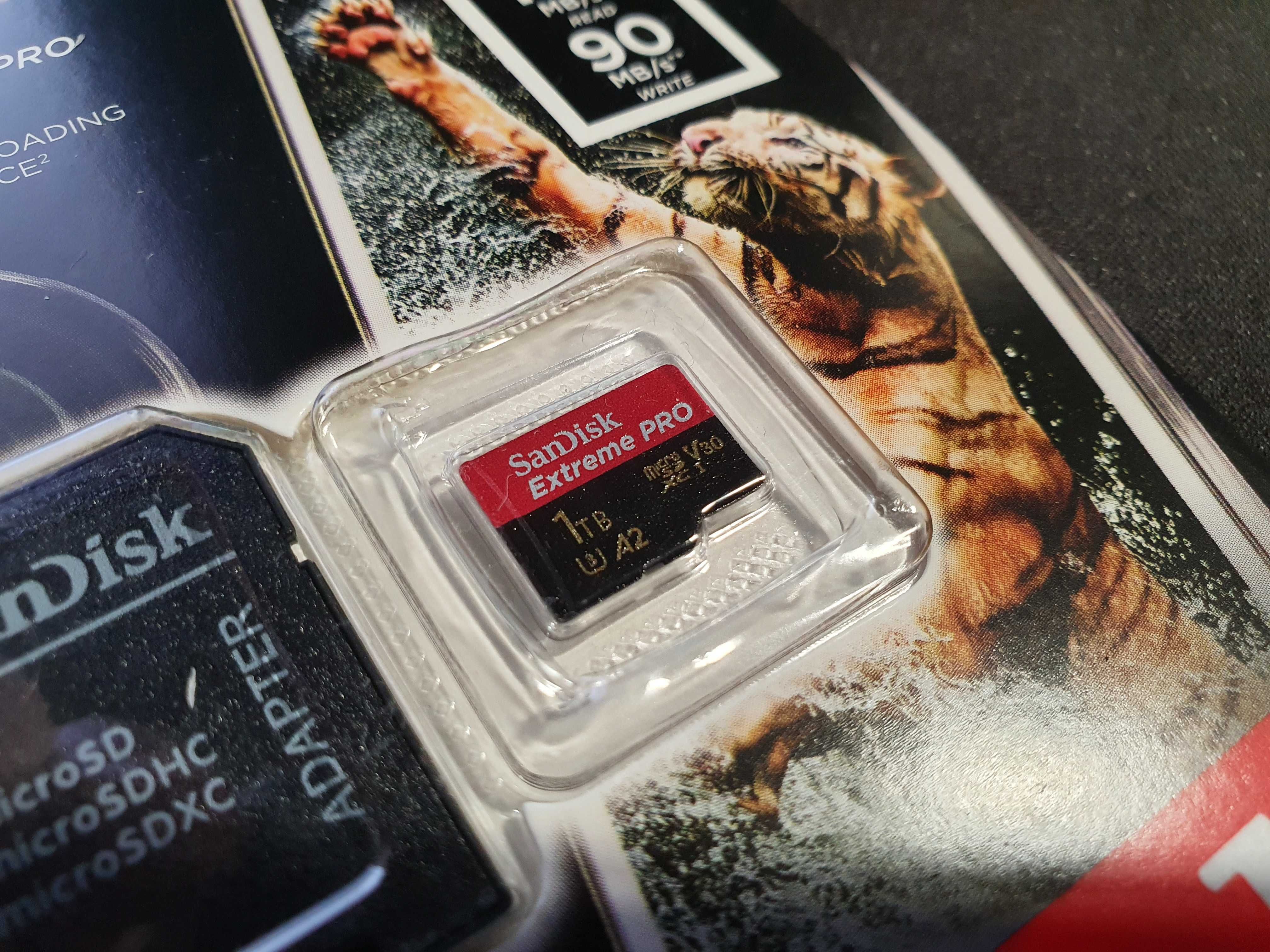 Карта памяти SanDisk Extreme PRO microSDXC 1 TB A2, U3, V30, 150 MB/s