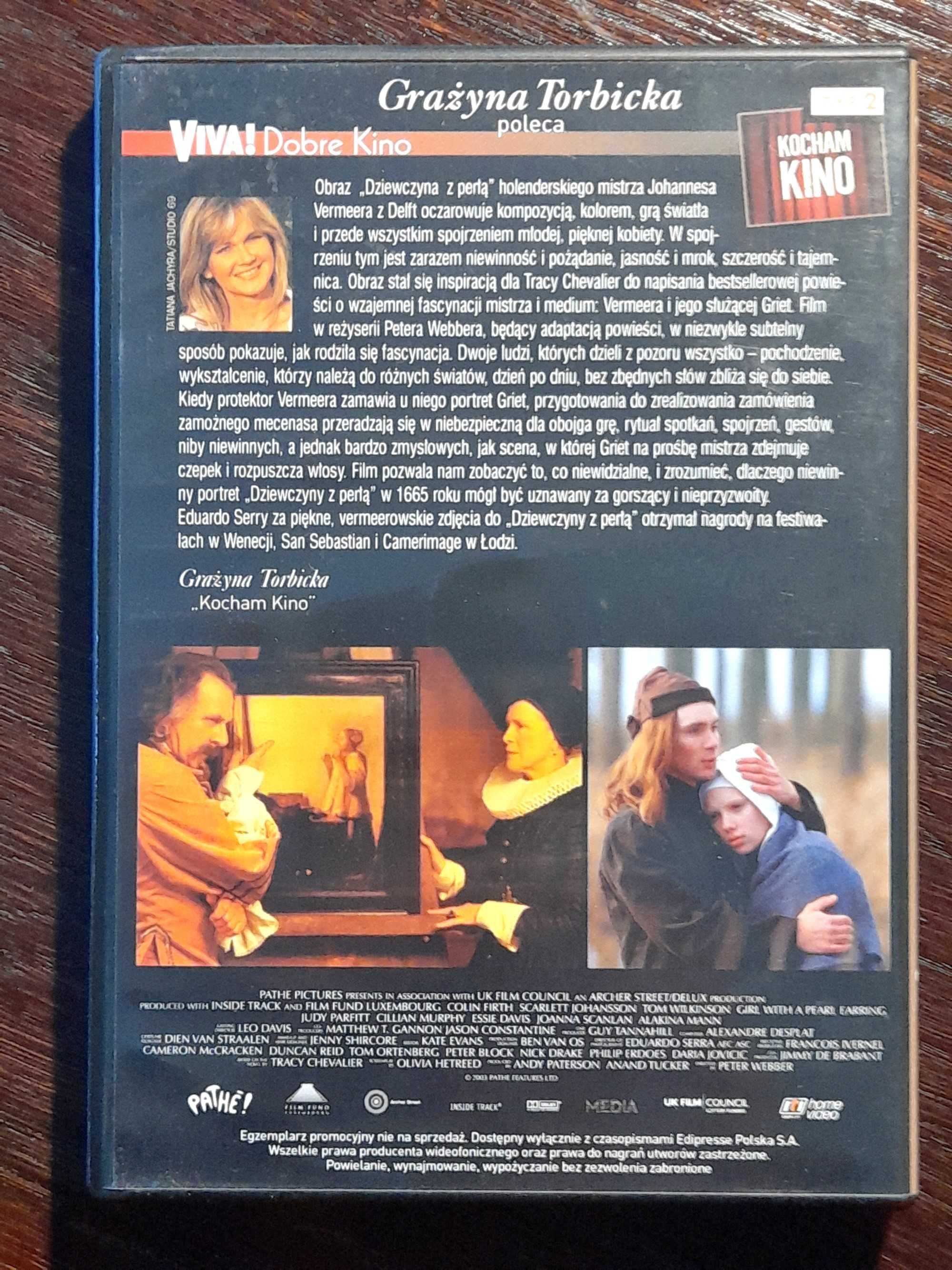 Dziewczyna z perłą - film DVD - Peter Webber
