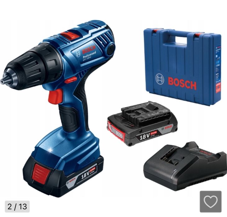Wiertarko-wkrętarka akum. Bosch GSR 180-Li. Tanio!