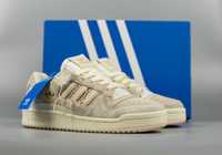 Жіночі кросівки Adidas Forum 84 Low “Off white” Beige адидас форум