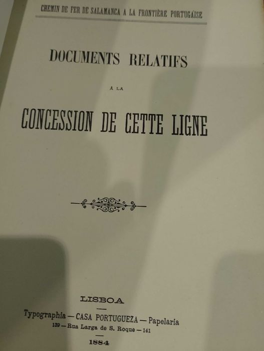Documents Relatifs à la Concession de Cette Ligne (1884)