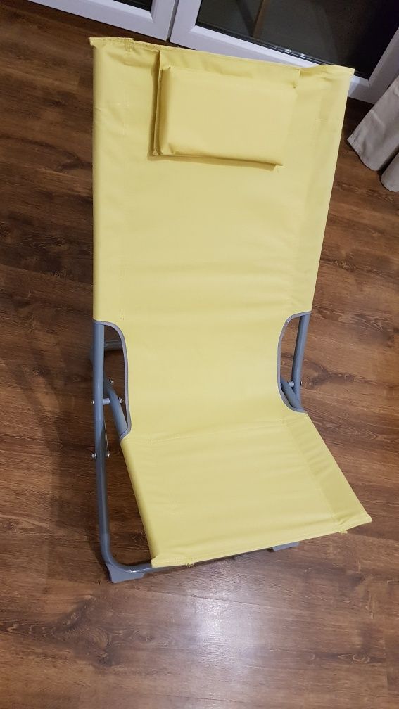 Krzesło leżakowe leżak plażowy