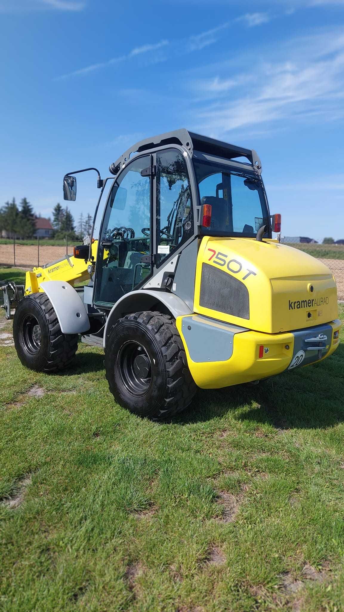 Ładowarka teleskopowa Kramer 750T